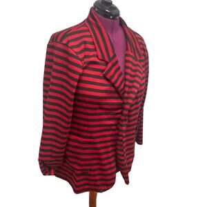 Jamie Nicole Collection Womens Plus Size 3X Long Sleeve Cotton Blend Blazer